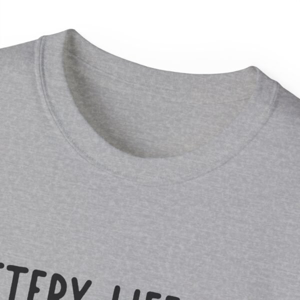 Battery Life of a Nurse Tee, Funny Nurse Gift, Healthcare Worker Shirt, Nursing Humor Apparel, Nurse Appreciation Day Tee - Image 15
