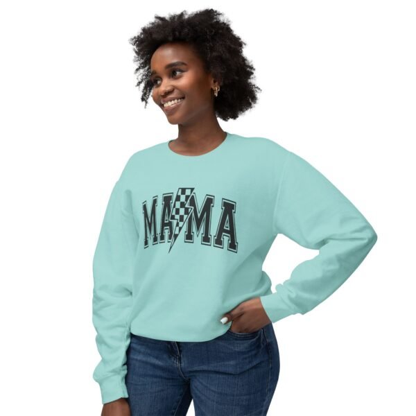 Mama Lightning Bolt Crewneck Sweatshirt - Perfect Gift for Moms, Casual Wear, Family Gatherings, Cozy Outfits, Mother's Day - Image 15