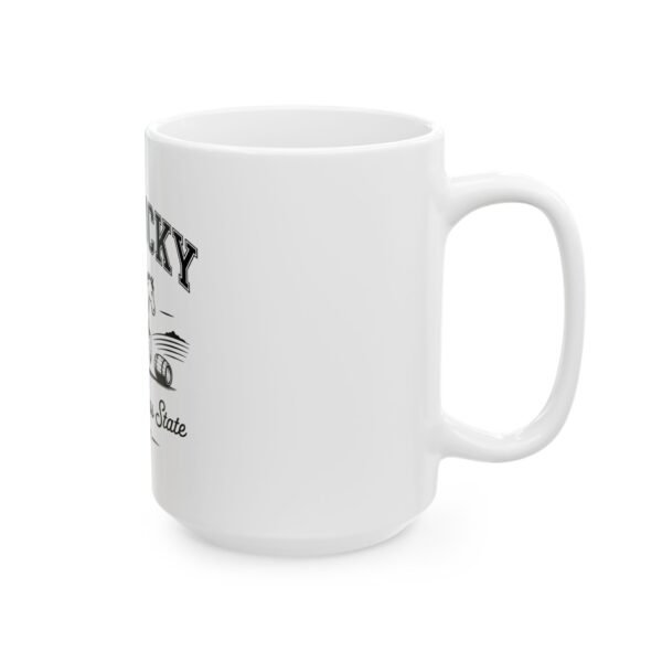 Kentucky Bluegrass Ceramic Mug, Gift for Kentucky Lovers, Coffee Cup, Home Decor, Horse Enthusiast - Image 4