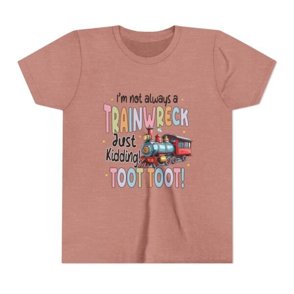 RML I'm Not Always A Trainweck Infinity Tee, Youth Short Sleeve T-Shirt, Sisterhood Gift, Best Sister Ever, Family Bond Tee, Birthday Present for Girls - Image 13