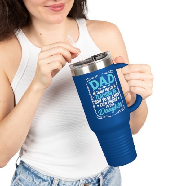 Insulated Travel Mug, 40oz | Personalized Gift for Dad | Humor & Motivation | Perfect for Road Trips, Work, or Gifting | BPA-Free Drinkware - Image 12