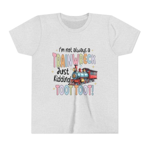 RML I'm Not Always A Trainweck Infinity Tee, Youth Short Sleeve T-Shirt, Sisterhood Gift, Best Sister Ever, Family Bond Tee, Birthday Present for Girls - Image 7