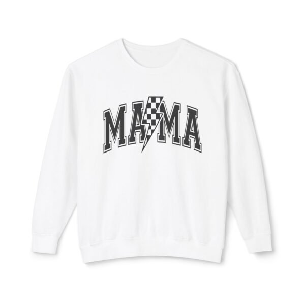 Mama Lightning Bolt Crewneck Sweatshirt - Perfect Gift for Moms, Casual Wear, Family Gatherings, Cozy Outfits, Mother's Day - Image 5