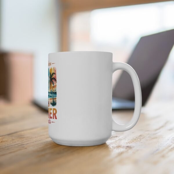 RML Tropical Summer Mug, Take Me Where Summer Never Ends Coffee Cup, Beach Lover Gift, Vacation Souvenir, Relaxation Beverage Holder - Image 4