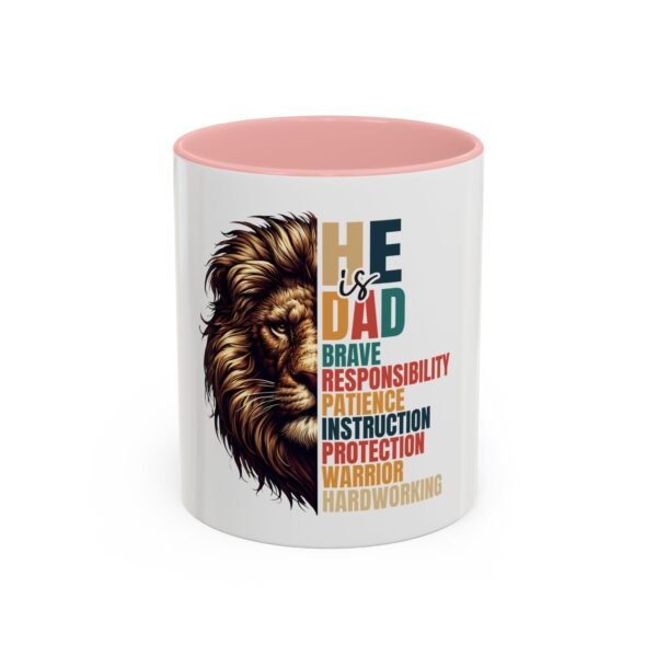 Dad-Themed Accent Coffee Mug: Perfect Gift for Father's Day, Birthday, or Everyday Appreciation, Unique Design, Coffee Lover's Must-Have - Image 13
