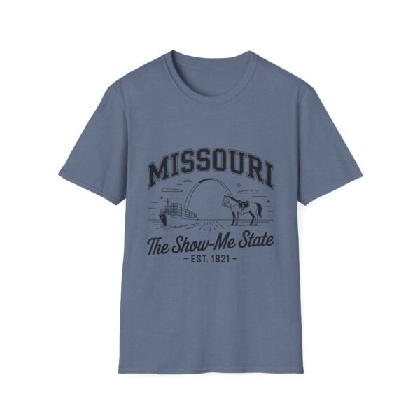 Missouri Unisex Softstyle T-Shirt, Show-Me State Tee, State Pride Shirt, Gift for Travelers, Casual Wear, Souvenir Apparel - Image 23