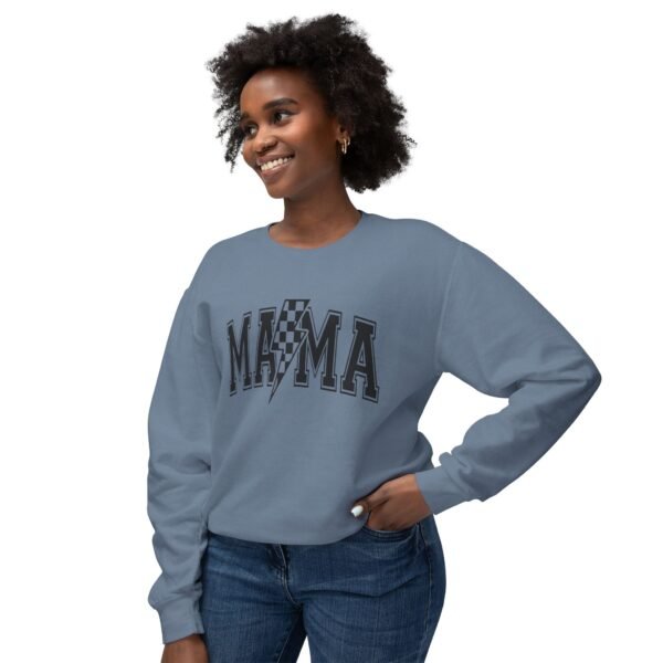 Mama Lightning Bolt Crewneck Sweatshirt - Perfect Gift for Moms, Casual Wear, Family Gatherings, Cozy Outfits, Mother's Day - Image 19