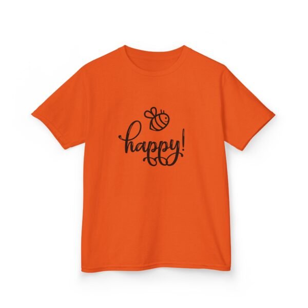 Kids Happy Bee Tee | Cute Kids T-Shirt | Bee-Themed Gift | Birthday Apparel | Summer Outfit | Children's Clothing | Fun Shirt - Image 7