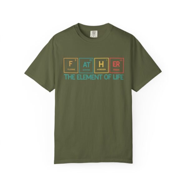 Father Element of Life T-Shirt, Unisex Gift, Dad's Day Out Tee, Science Dad Shirt, Father's Day Present, Casual Everyday Wear - Image 13