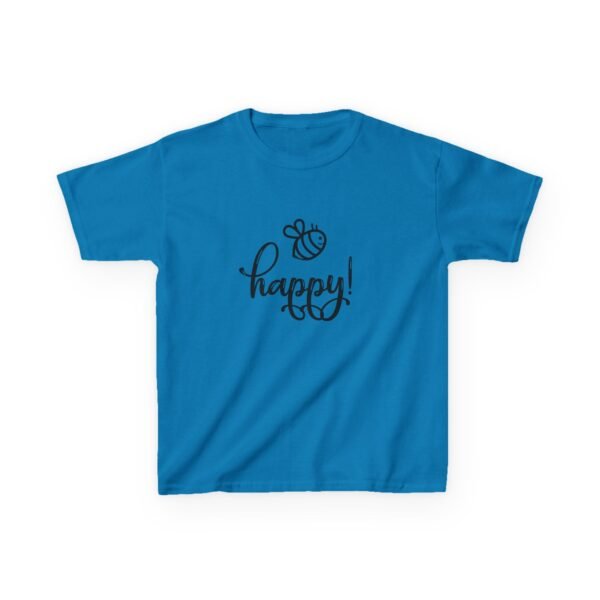 Kids Happy Bee Tee | Cute Kids T-Shirt | Bee-Themed Gift | Birthday Apparel | Summer Outfit | Children's Clothing | Fun Shirt - Image 21