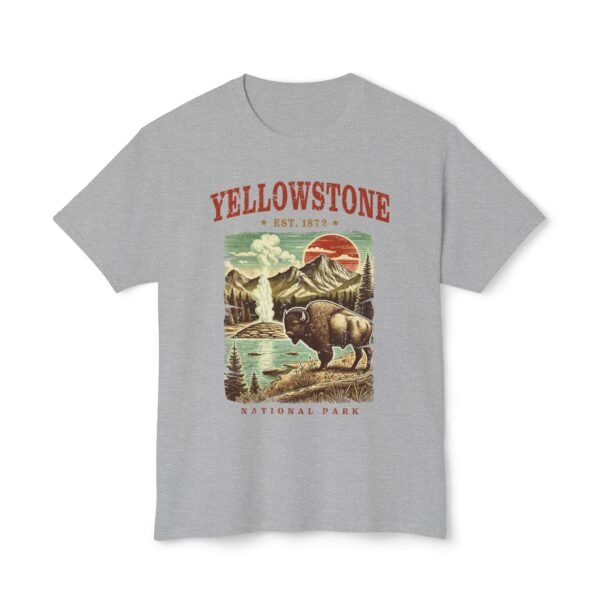 Vintage Yellowstone T-Shirt, National Park Tee, Nature Lover Gift, Outdoor Adventure Shirt, Travel Souvenir, Unisex Apparel - Image 7