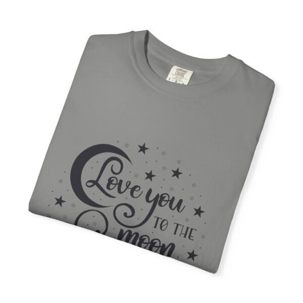 Love You to the Moon and Back Unisex T-Shirt | Cute Gift for Him/Her, Relaxed Fit Tee, Relationship Gift, Gift for Parents, Couple's Shirt - Image 26