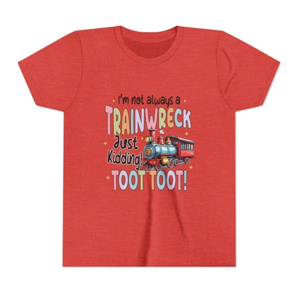 RML I'm Not Always A Trainweck Infinity Tee, Youth Short Sleeve T-Shirt, Sisterhood Gift, Best Sister Ever, Family Bond Tee, Birthday Present for Girls - Image 32