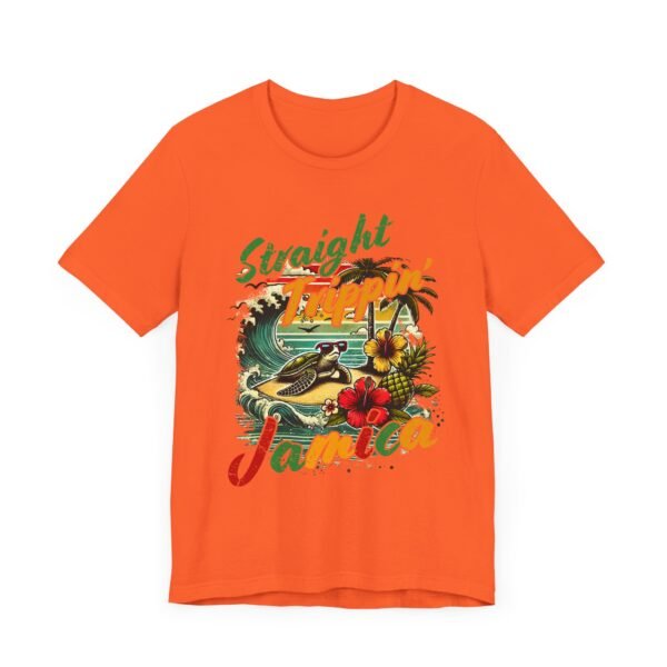 Tropical Vibe Tee - Unisex Jersey Short Sleeve Tee - Straight Trippin' Jamaica - Image 23