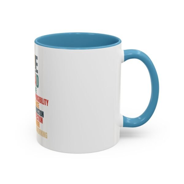 Dad-Themed Accent Coffee Mug: Perfect Gift for Father's Day, Birthday, or Everyday Appreciation, Unique Design, Coffee Lover's Must-Have - Image 2