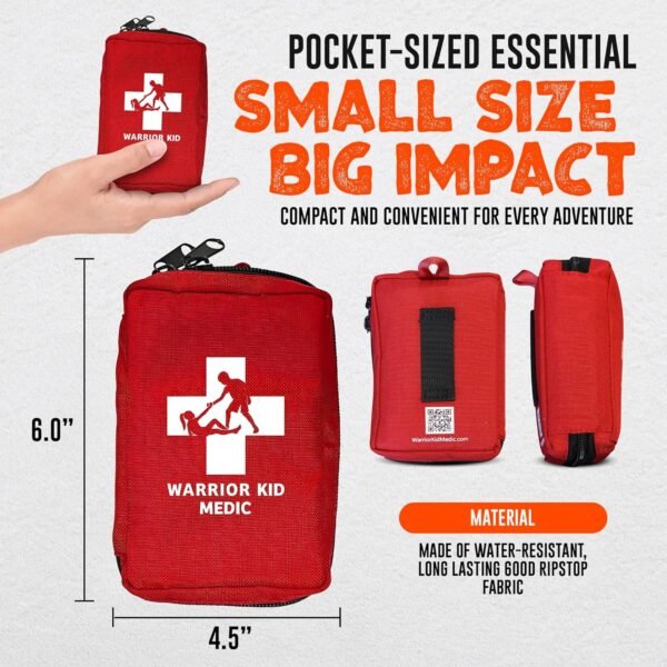 Kids First Aid Kit - Travel First Aid Kit Survival... - Image 4