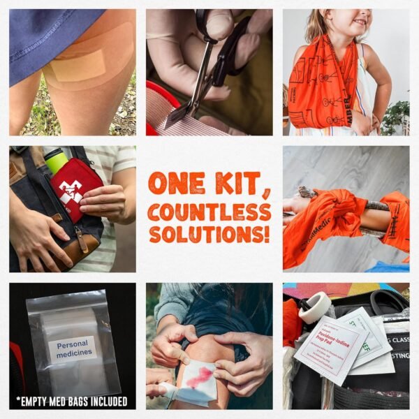 Kids First Aid Kit - Travel First Aid Kit Survival... - Image 5