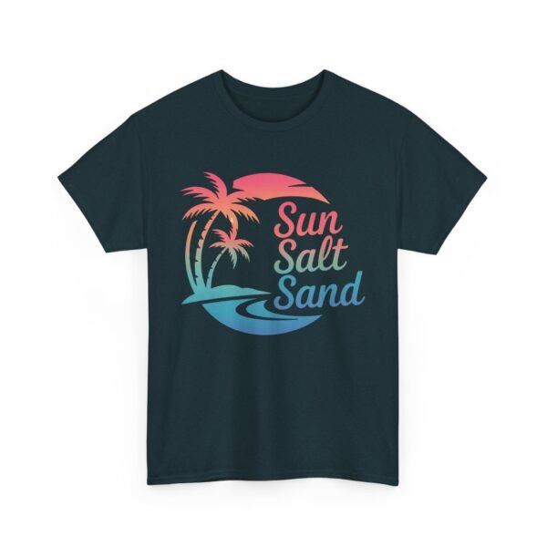 Tropical Beach Tee, Sun Salt Sand T-Shirt, Summer Vibes Shirt, Ocean Lover Apparel, Beach Vacation Clothing, Coastal Gift Idea - Image 10