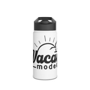 Adventure-Ready Stainless Steel Water Bottle, Vacuum Insulated, Ideal for Travel, Gym, Outdoors, Hiking, Eco-Friendly Hydration