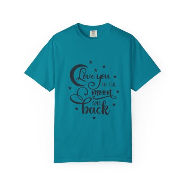 Love You to the Moon and Back Unisex T-Shirt | Cute Gift for Him/Her, Relaxed Fit Tee, Relationship Gift, Gift for Parents, Couple's Shirt - Image 20