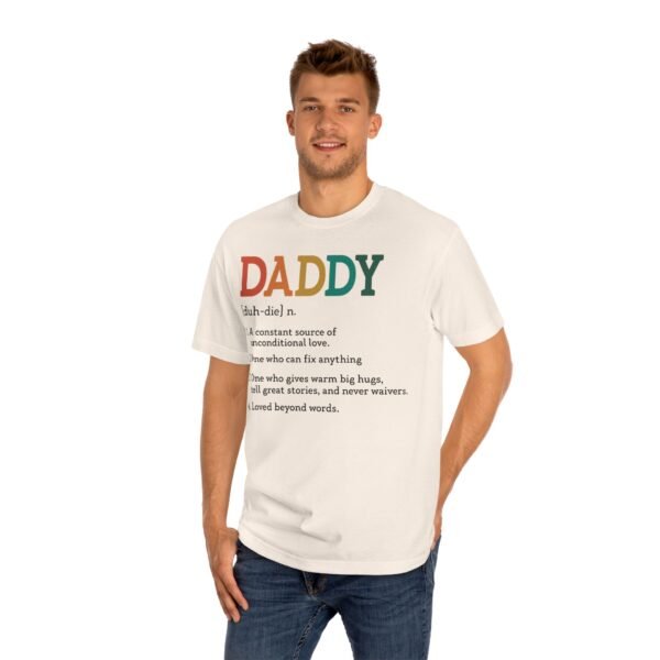 Father's Day Unisex Tee, Daddy Definition Shirt, Gift for Dad, Casual Father's Day Gift, Dad Love Tee, Daddy Humor Tee - Image 9