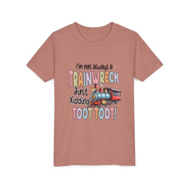 RML I'm Not Always A Trainweck Infinity Tee, Youth Short Sleeve T-Shirt, Sisterhood Gift, Best Sister Ever, Family Bond Tee, Birthday Present for Girls - Image 15