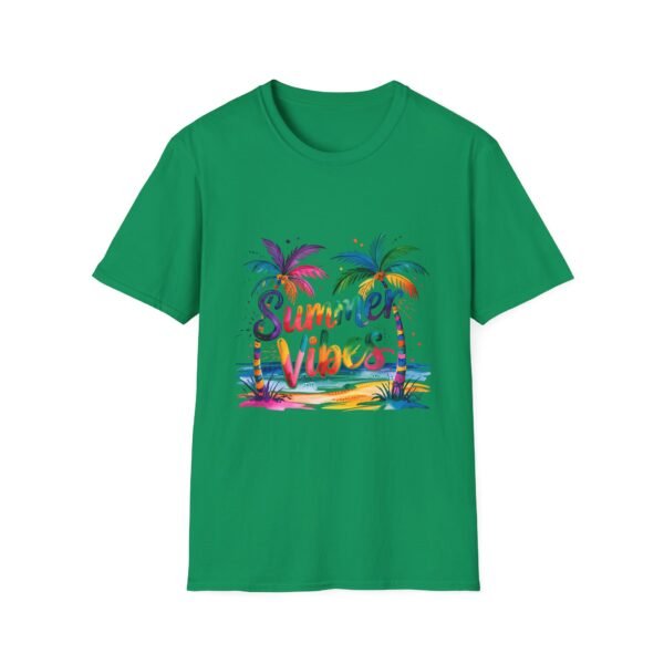 Summer Vibes Unisex Softstyle T-Shirt, Beachwear, Gift for Travelers, Summer Apparel, Tropical T-Shirt, Vacation Tee - Image 39