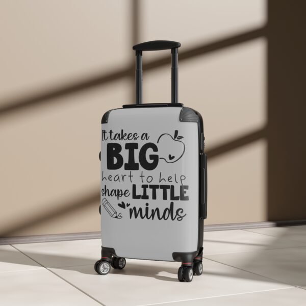 Inspirational Quote Suitcase - Travel Luggage for Teachers, Unique Gift for Educators, Motivational Carry-On for Kids' Travel, Perfect [...] - Image 4