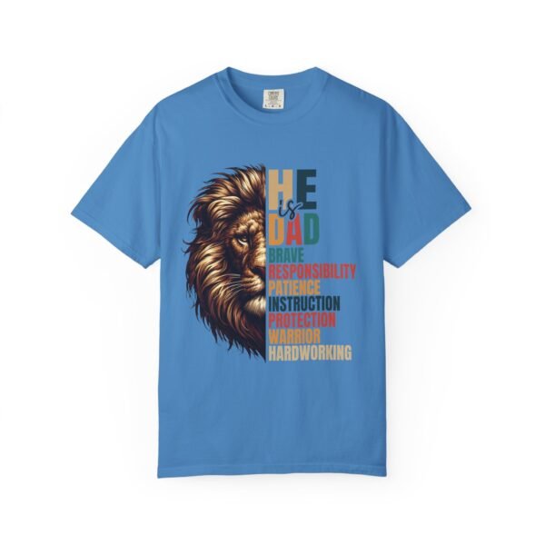 He is Dad Lion Graphic T-Shirt, Father's Day Gift, Unisex Tee, Dad Humor Shirt, Gift for Dad, Warrior Dad Apparel - Image 25
