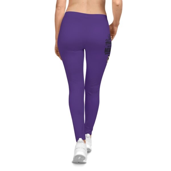 RML Oh Honey, I Am That Mom Legging | Stylish Women's AOP Fitness Pants, Casual Wear, Workout Gear, Athletic Leggings, Gift for Sisters - Image 3