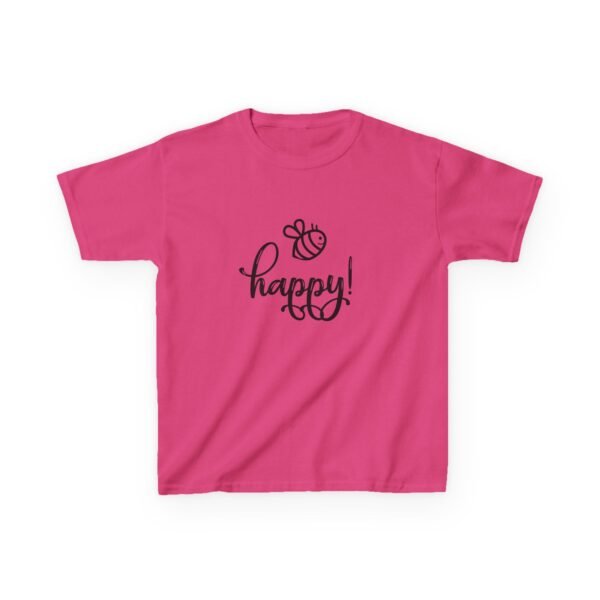 Kids Happy Bee Tee | Cute Kids T-Shirt | Bee-Themed Gift | Birthday Apparel | Summer Outfit | Children's Clothing | Fun Shirt - Image 9