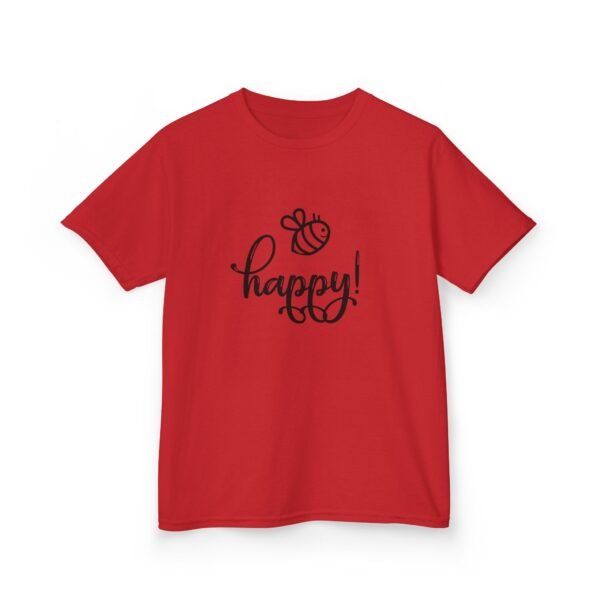 Kids Happy Bee Tee | Cute Kids T-Shirt | Bee-Themed Gift | Birthday Apparel | Summer Outfit | Children's Clothing | Fun Shirt - Image 15