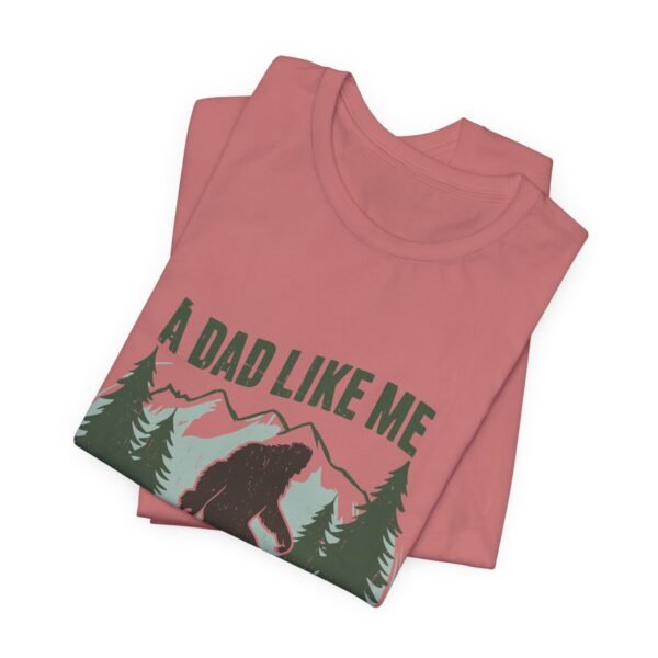 Funny Bigfoot Dad T-Shirt, Perfect for Father's Day Gifts, Outdoor Enthusiasts, Casual Wear, Family Gatherings, Adventure Lovers - Image 3