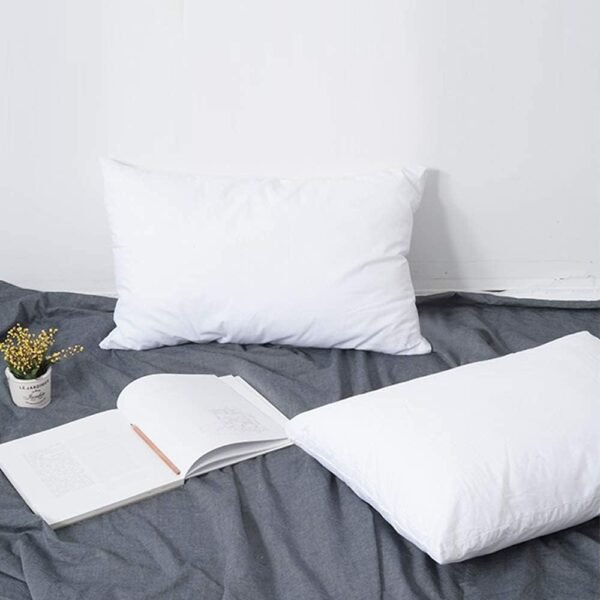 FLXXIE 2 Pack Small Cotton Down Alternative Pillow... - Image 3