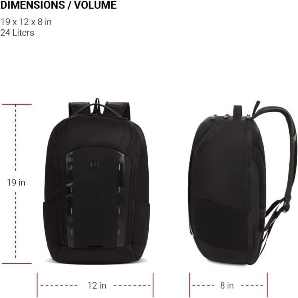 SwissGear Viibe III, Black, 19 Inch - Image 6