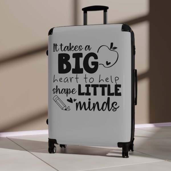Inspirational Quote Suitcase - Travel Luggage for Teachers, Unique Gift for Educators, Motivational Carry-On for Kids' Travel, Perfect [...] - Image 12