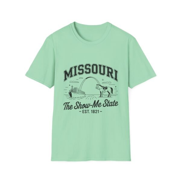 Missouri Unisex Softstyle T-Shirt, Show-Me State Tee, State Pride Shirt, Gift for Travelers, Casual Wear, Souvenir Apparel - Image 15