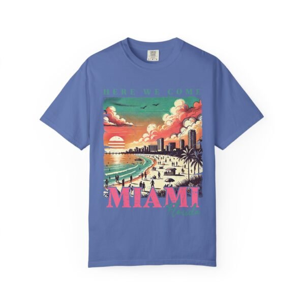Miami Sunset T-Shirt, Vintage Florida Tee, Retro Beachwear, Summer Vacation Shirt, Unisex Graphic Tee, Travel Apparel - Image 32