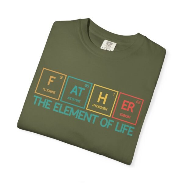 Father Element of Life T-Shirt, Unisex Gift, Dad's Day Out Tee, Science Dad Shirt, Father's Day Present, Casual Everyday Wear - Image 15