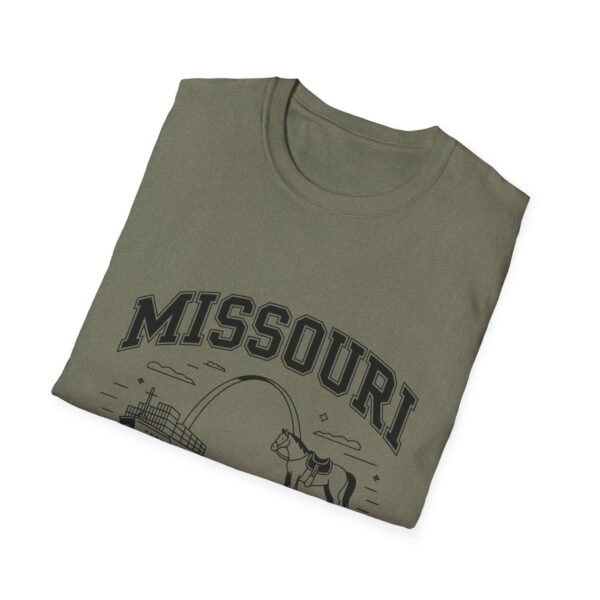 Missouri Unisex Softstyle T-Shirt, Show-Me State Tee, State Pride Shirt, Gift for Travelers, Casual Wear, Souvenir Apparel - Image 14
