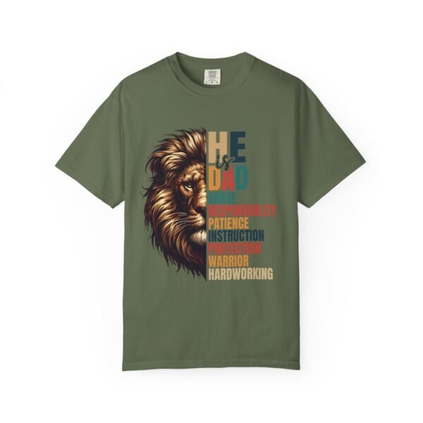He is Dad Lion Graphic T-Shirt, Father's Day Gift, Unisex Tee, Dad Humor Shirt, Gift for Dad, Warrior Dad Apparel - Image 21