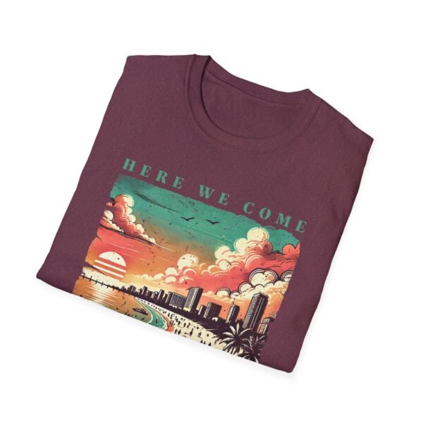 Miami Beach Vibes Unisex Softstyle T-Shirt, Summer Apparel, Vacation Tee, Graphic Shirt for Beach Lovers, Travel Gift - Image 38