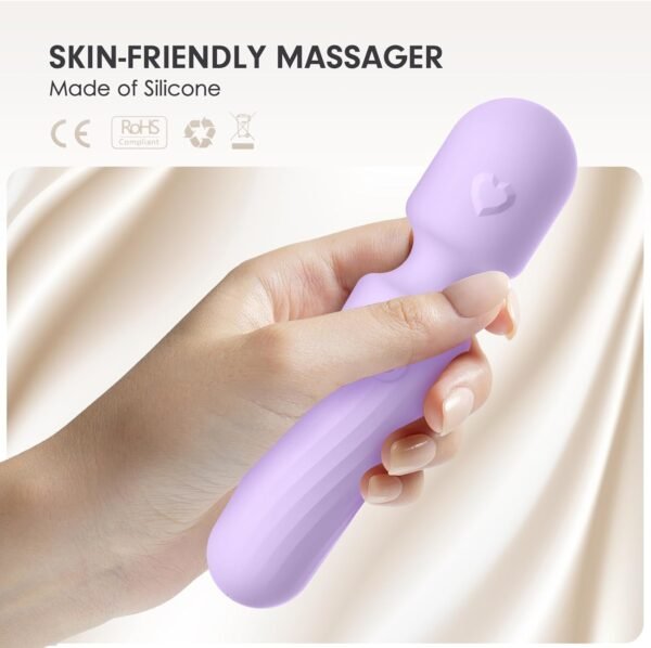 Portable Travel Massage Tool, 10 Modes Rechargeabl... - Image 3