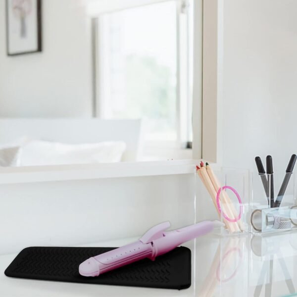 1Pack Silicone Heat Resistant Mat Pouch for Hair S... - Image 7