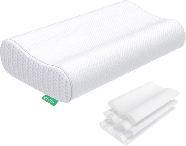 UTTU Cervical Pillow for Neck Strain Relief, Memor... - Image 2