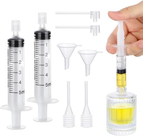 Segbeauty 5ml Perfume Refill Tool Kit, 8pcs Plasti... - Image 2