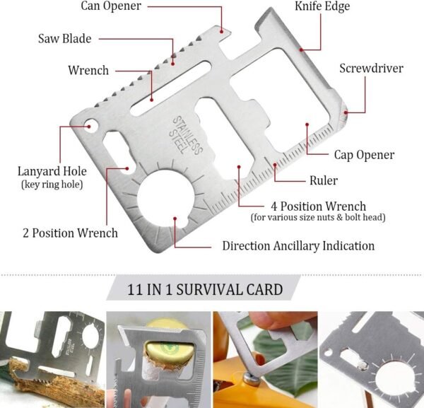 I GO Survival First Aid Kit, 251 Pieces Compact Ta... - Image 5