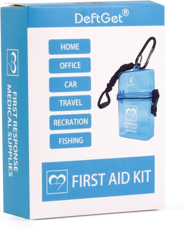 DEFTGET Waterproof First Aid Kit Travel Essentials... - Image 8
