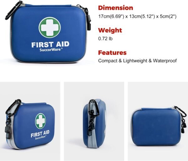 150 Pieces Mini First Aid Kit - Small Medical Kit ... - Image 4