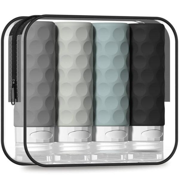 Travel Bottles for Toiletries, 4pcs Tsa Approved 3... - Image 2
